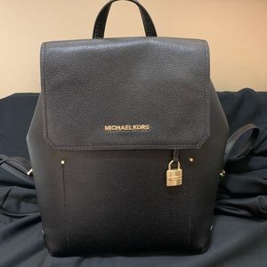 Michael Kors Black Backpack